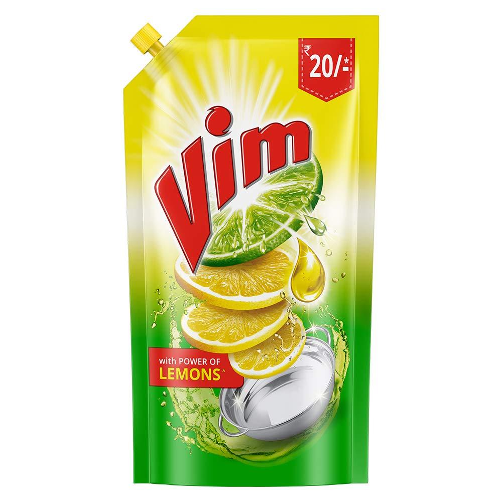 Vim Dishwashing Gel – 115 ml Refill Pouch – image 2