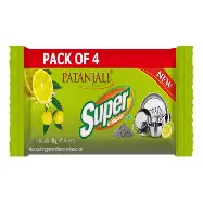 Patanjali Super Dish Wash Bar – Pack of 4