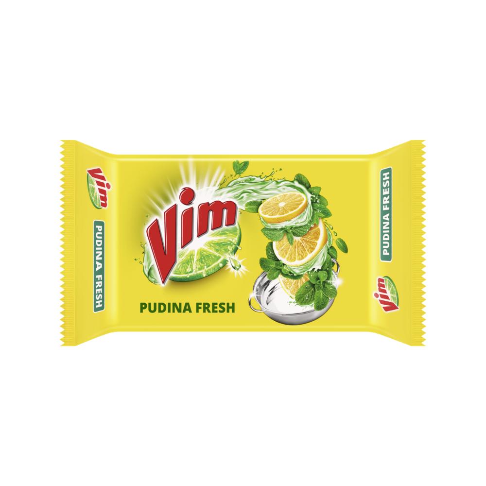 Vim Dishwash Bar with Pudina Fresh – 250 g