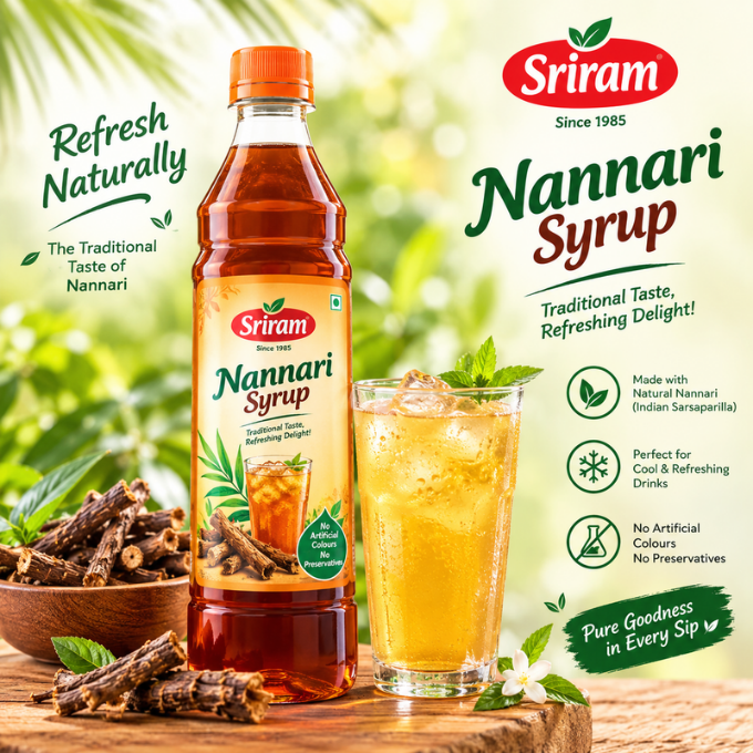 Sriram Nannari Syrup – image 1