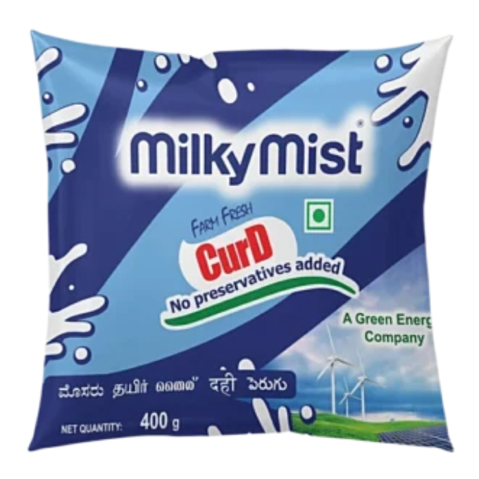Milky Mist Curd 400 g Pouch – image 1
