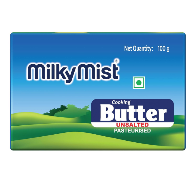 Milky Mist Cooking Butter Unsalted, 100 Gram – image 1
