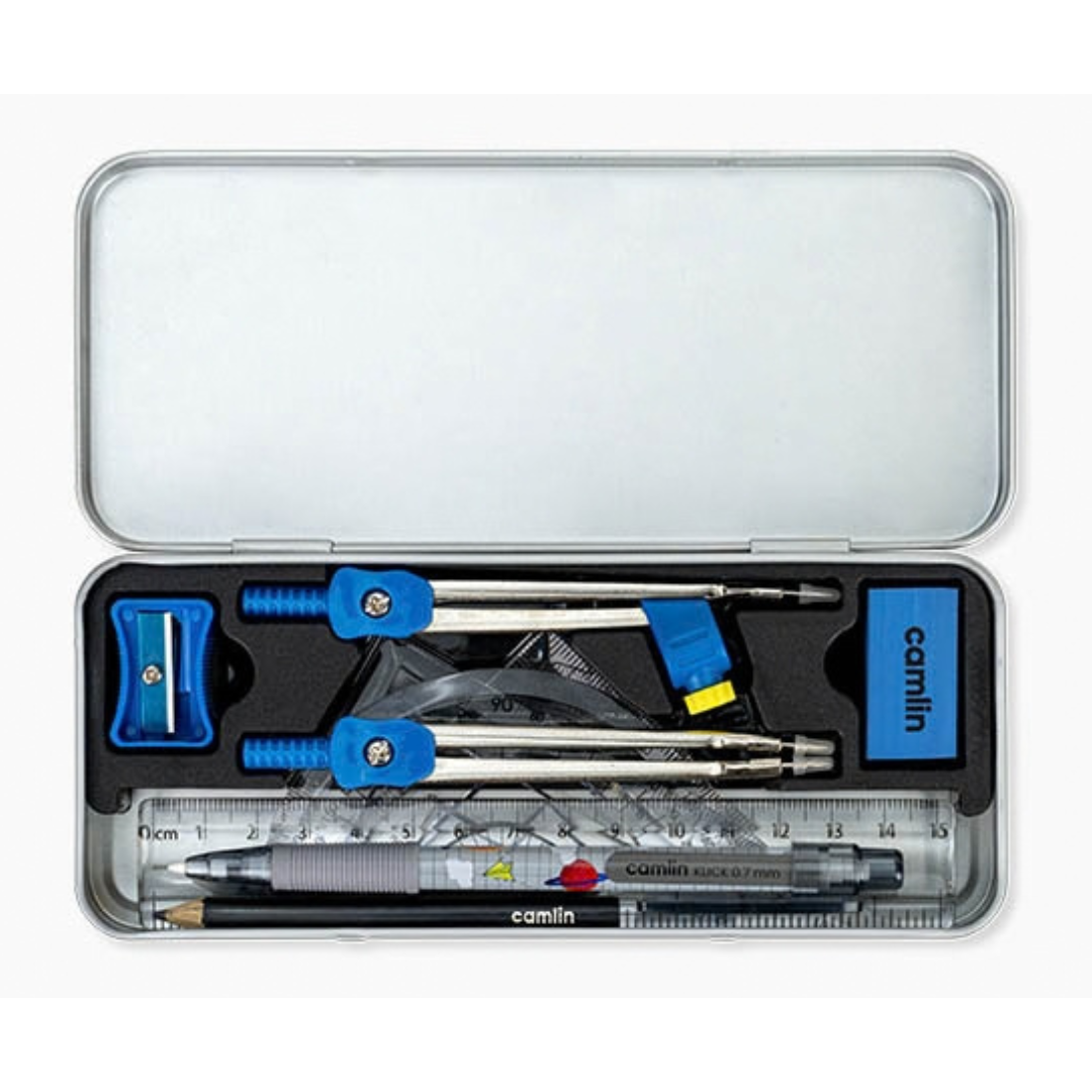 Camlin Scholar Draft Geometry box / mathematical drawing instruments - 1 Mechanical pencil free  – image 2
